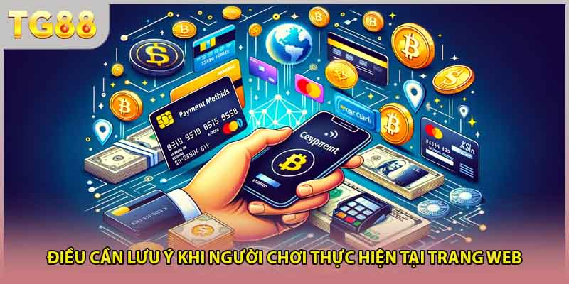 Điều cần lưu ý khi người chơi thực hiện tại trang web